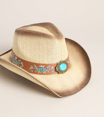 Desert Trend Straw Cowboy Hat
