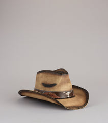Dust Trail Longhorn Cowboy Hat
