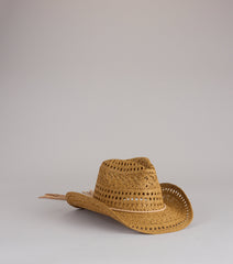 Weekend Escape Straw Cowboy Hat