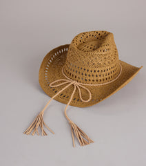 Weekend Escape Straw Cowboy Hat