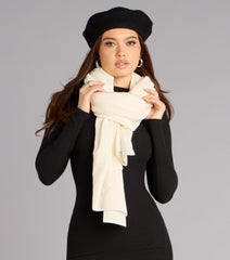 Go With the Flow Pleated Scarf