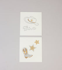 Never Have I Ever Cowgirl Stickers