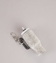 Glow Mode Rhinestone Hydro Cup Keychain
