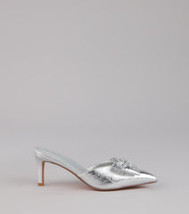 Party Edit Bow Mules
