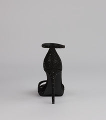 Elevated Intent Rhinestone Stiletto Heels