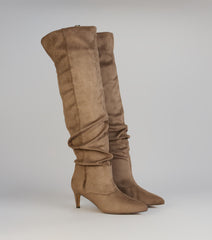 Higher Standards Kitten Heel Boots