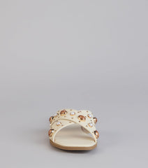 Casually Polished Criss Cross Sandals