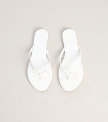 Weekend Away Bow Thong Sandals