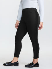Stretchy Waistband Skinny-Fit Pants