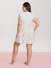 Supersoft Sweet Dreams Lace Trim Nightgown