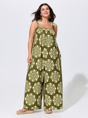 Sunkissed Stretchy Adjustable Strap Jumpsuit
