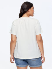 Cotton Sun-kissed Wild Print T-Shirt