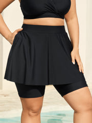 Anti Float Ties Pockets Swim Shorts