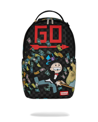 MONOPOLY WHEEL BARREL BACKPACK