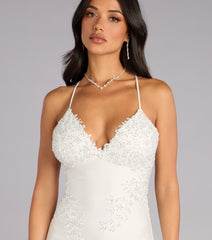 Melonie Open Back Mermaid Formal Dress