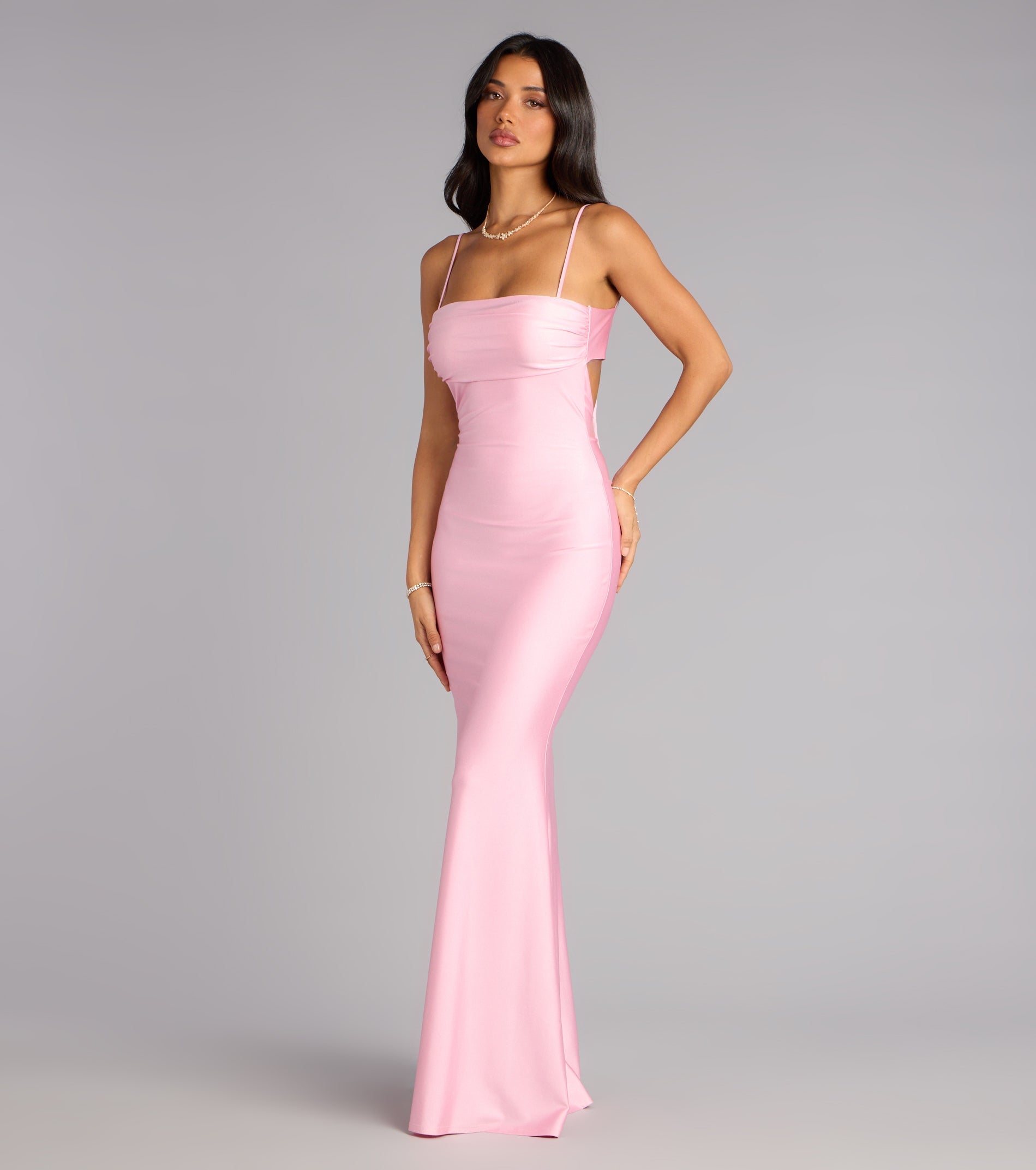 Sierra Tie-Back Mermaid Formal Dress