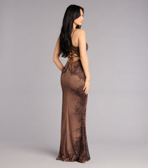 Florence Mesh Lace Mermaid Formal Dress