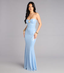 Aimee Sequin Starfish Formal Dress