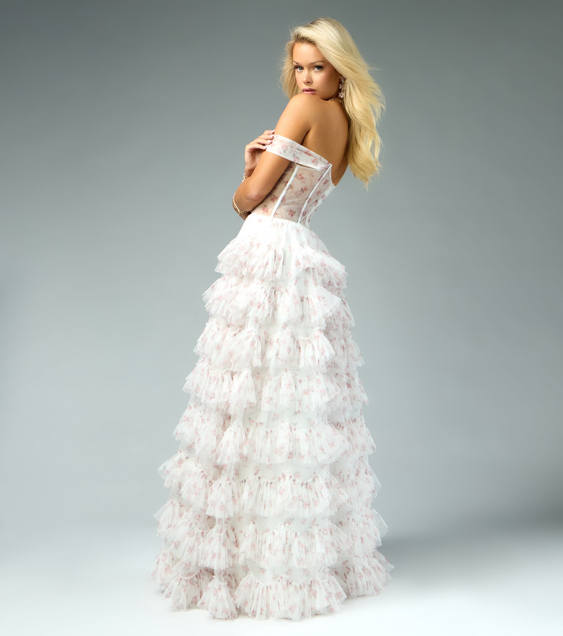 Brienne Off-The-Shoulder Ball Gown