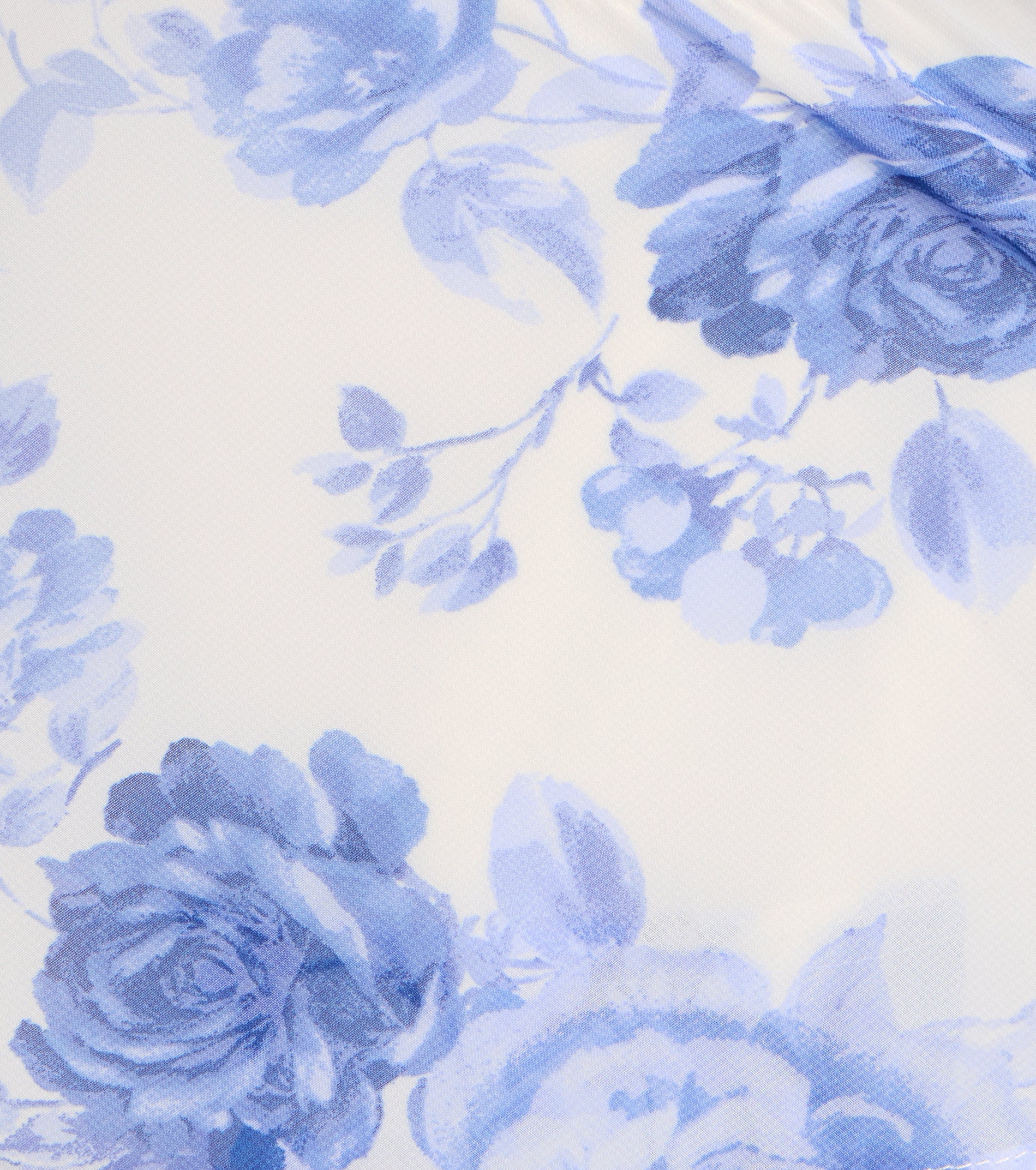 Harmony Floral Chiffon A-Line Ball Gown