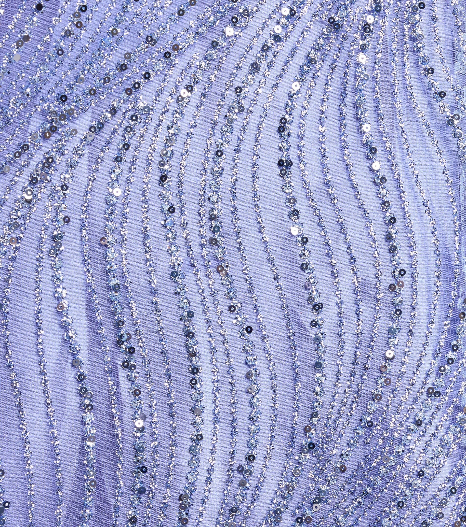 Cecelia Glitter Sequin A-Line Ball Gown