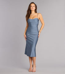 Chic Invite Bodycon Midi Dress