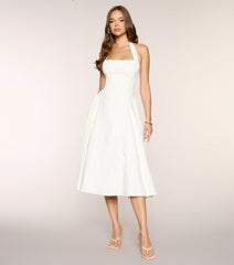 Picture Perfect Polka Dot Midi Dress