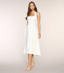 Picture Perfect Polka Dot Midi Dress