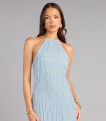 Spring Breeze Chiffon Maxi Dress