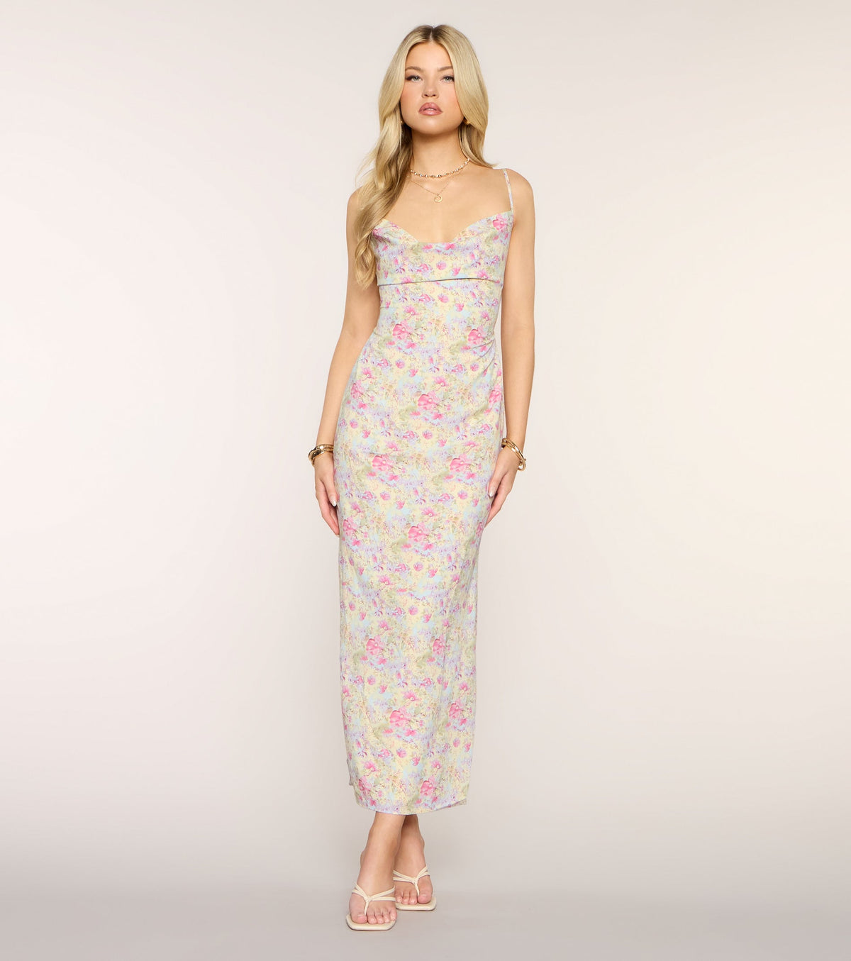 Gallery Date Floral Midi Dress