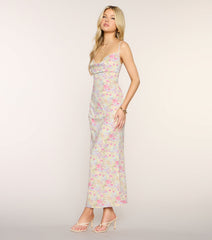 Gallery Date Floral Midi Dress