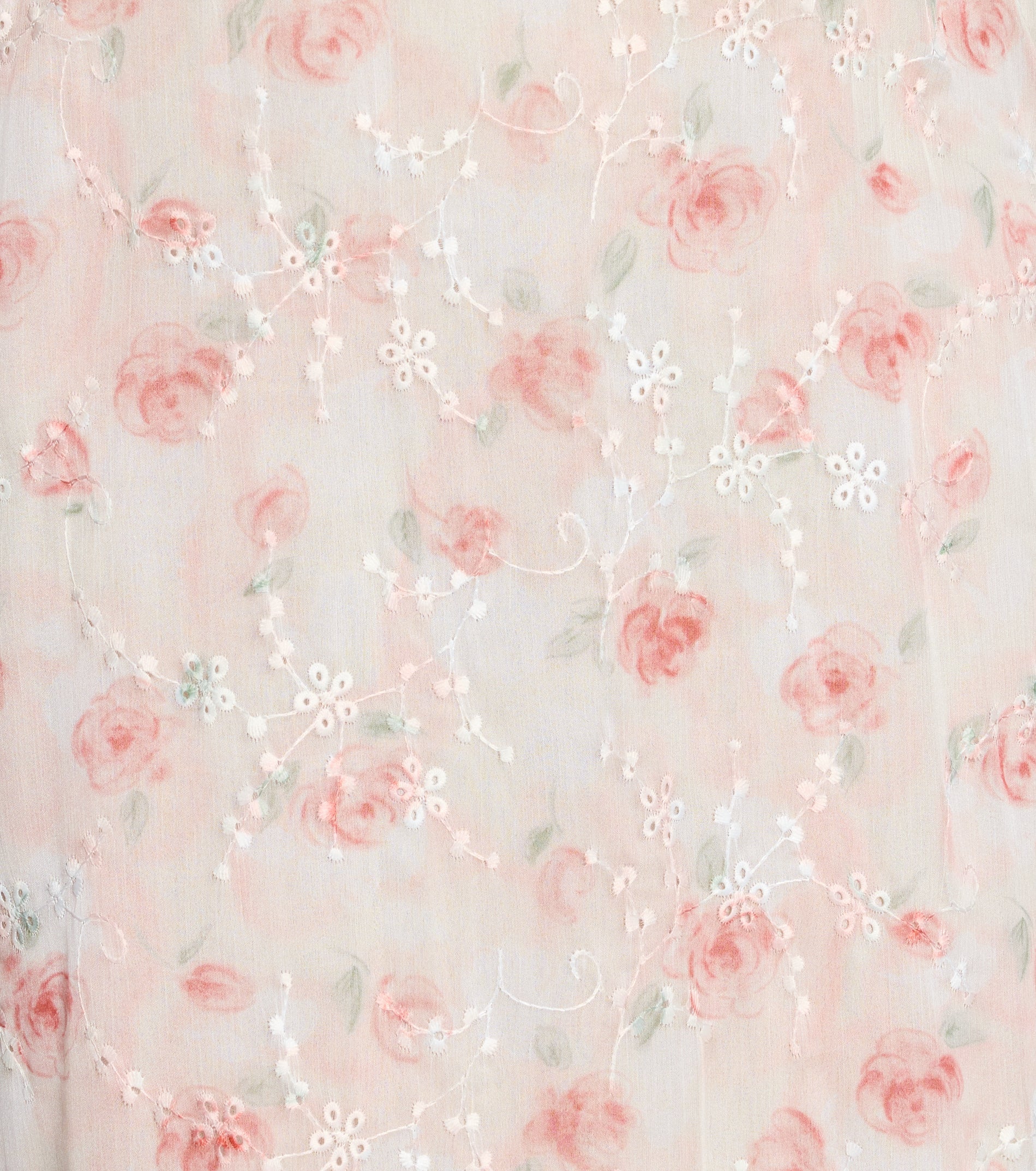 Petals & Prosecco V-Neck Midi Dress