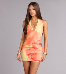 Tropic Heat Floral Mini Dress