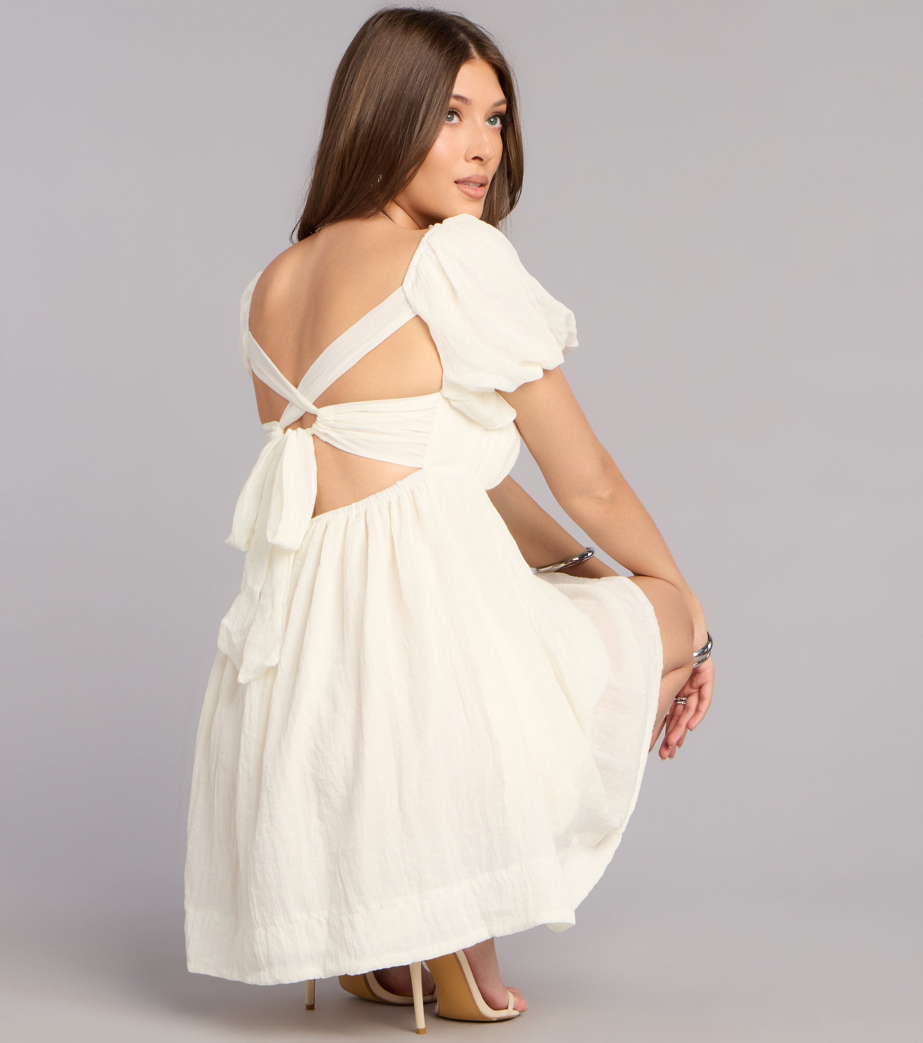 Daydream Darling Babydoll Mini Dress