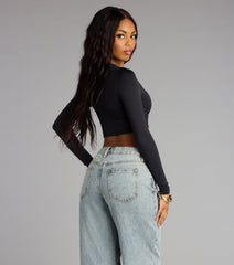 Ring the Alarm Cutout Crop Top