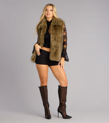 Daring Allure Lace Long Sleeve Top