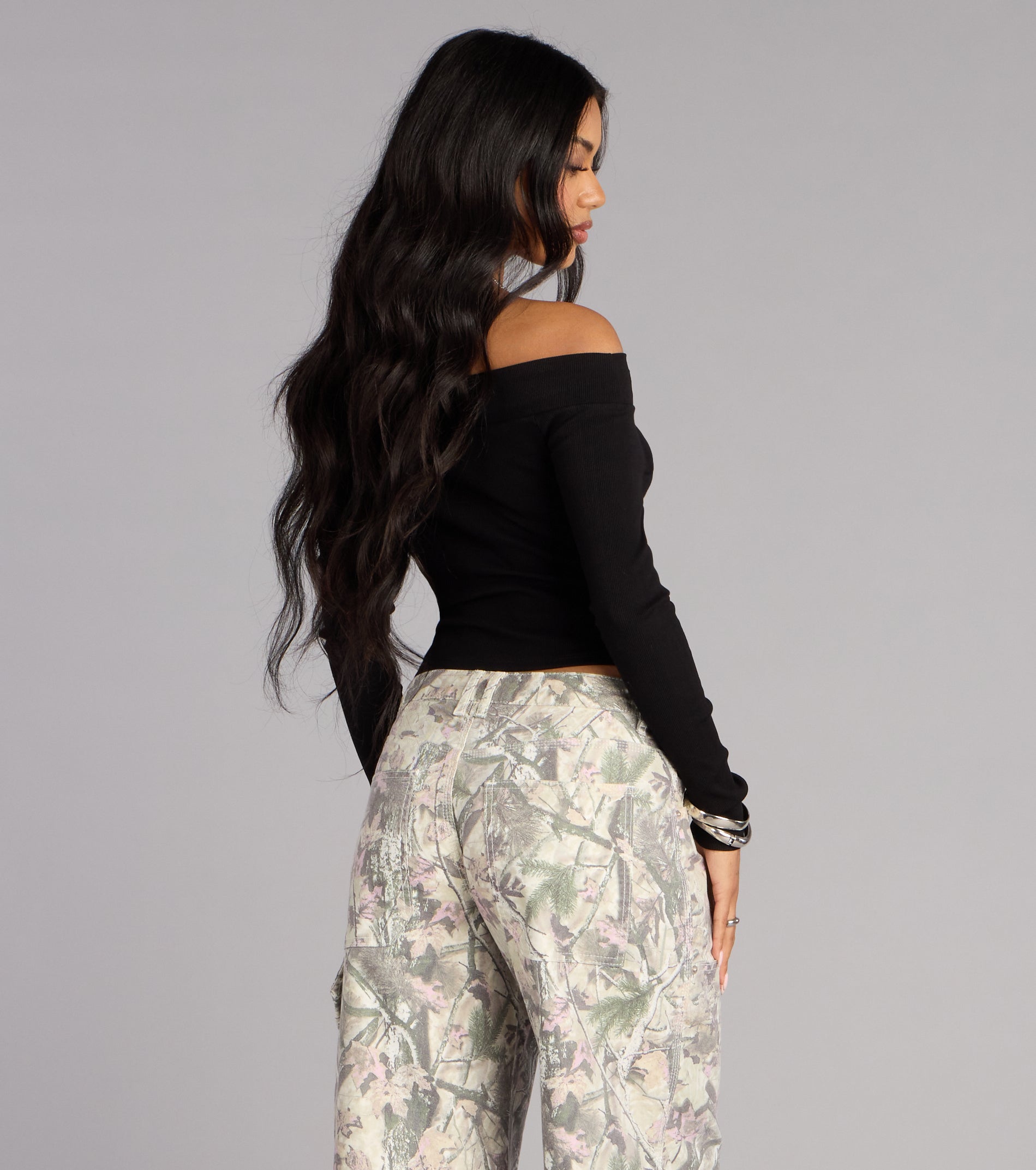Effortless Chic Off-The-Shoulder Top