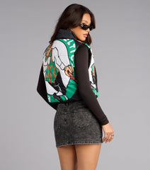 Ultra Game NBA Boston Celtics Puffer Vest