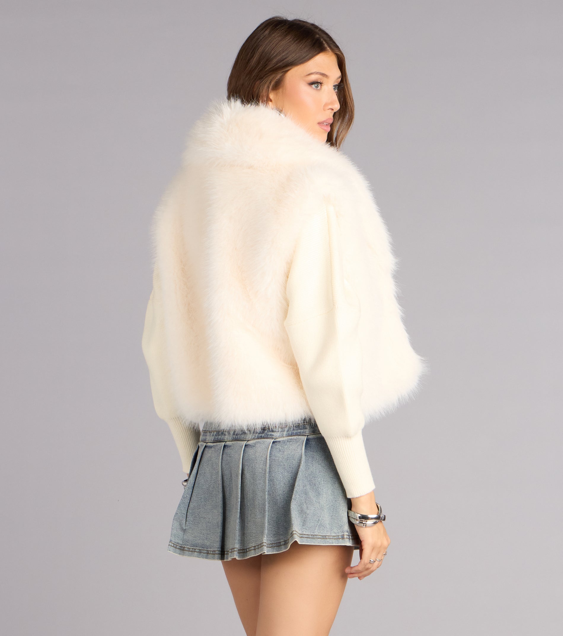 Cold Girl Faux Fur Vest