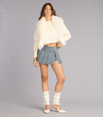 Cold Girl Faux Fur Vest