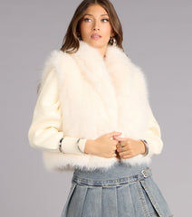 Cold Girl Faux Fur Vest