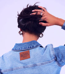 Von Dutch x Windsor Graphic Cropped Denim Jacket