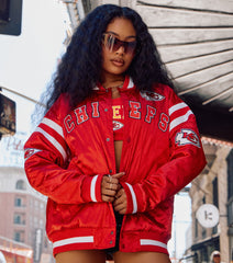 Ultra Game NFL Kansas City Chiefs Bomber Jacket