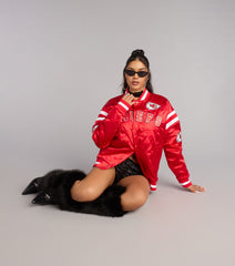 Ultra Game NFL Kansas City Chiefs Bomber Jacket