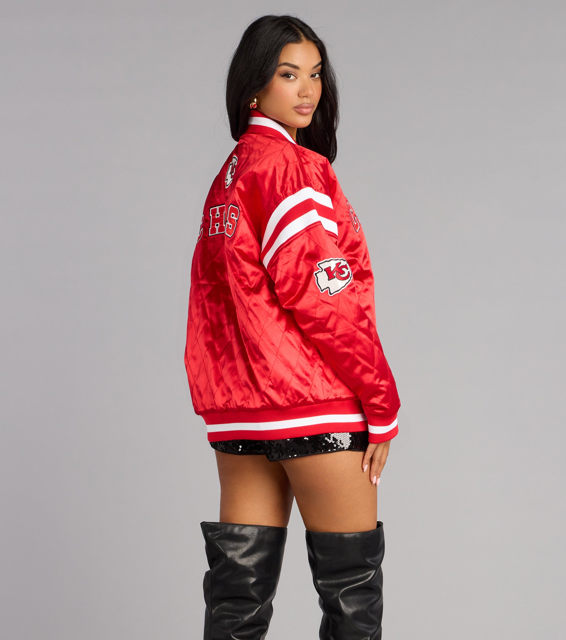 Ultra Game NFL Kansas City Chiefs Bomber Jacket
