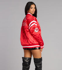 Ultra Game NFL Kansas City Chiefs Bomber Jacket