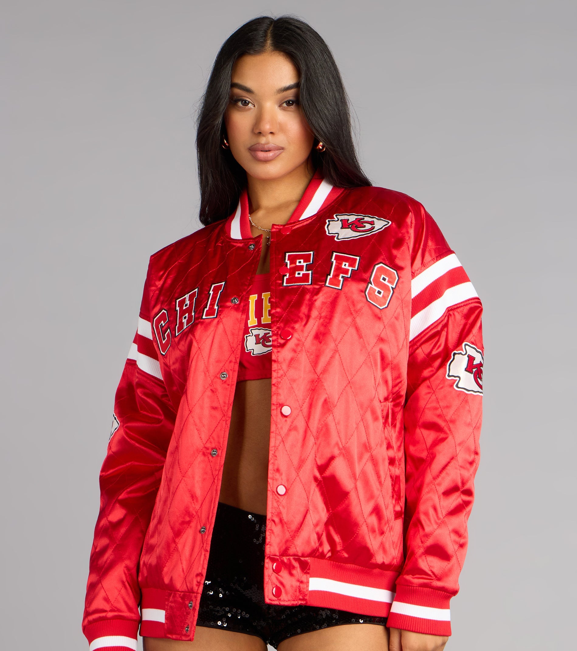 Ultra Game NFL Kansas City Chiefs Bomber Jacket