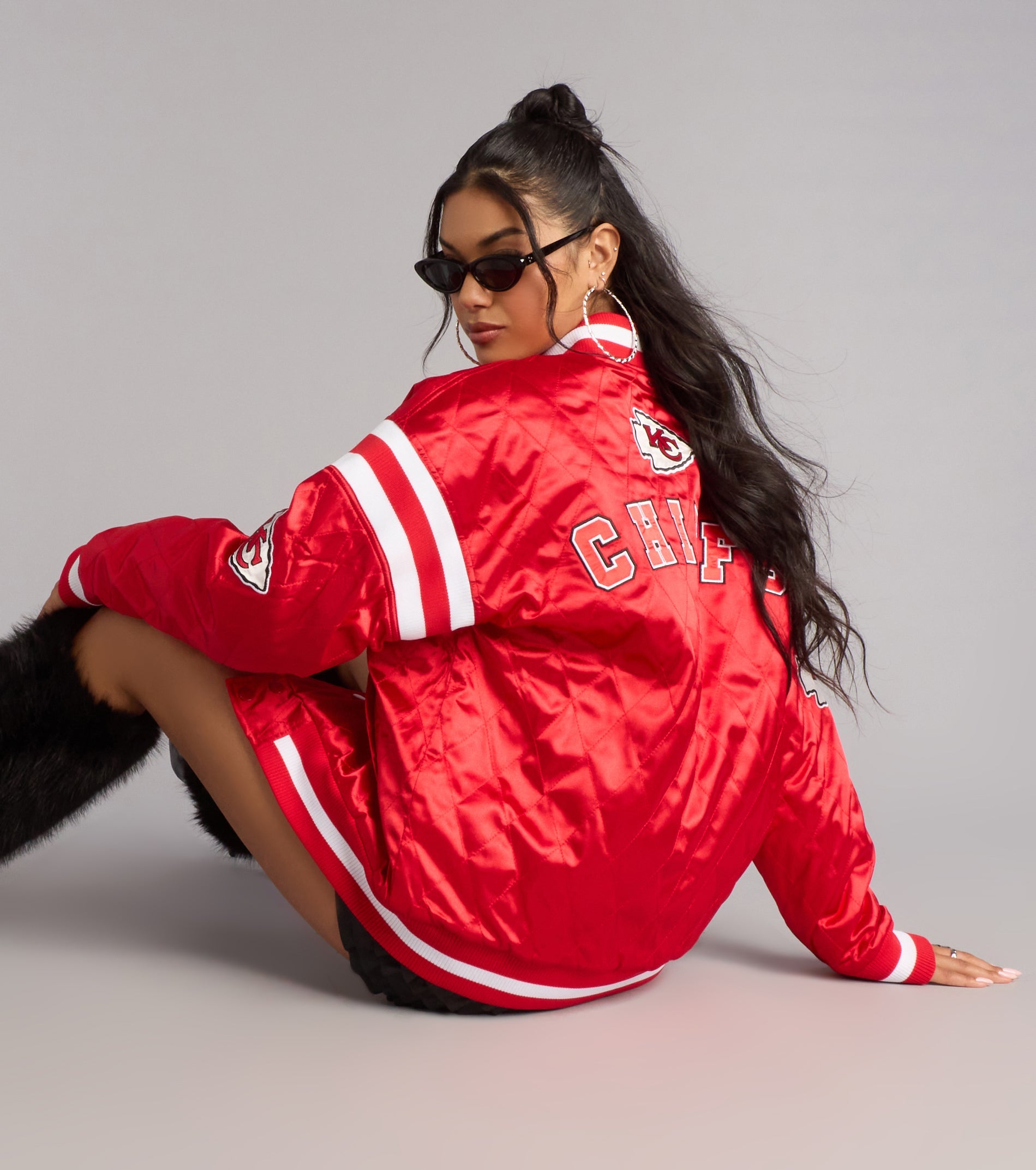 Ultra Game NFL Kansas City Chiefs Bomber Jacket
