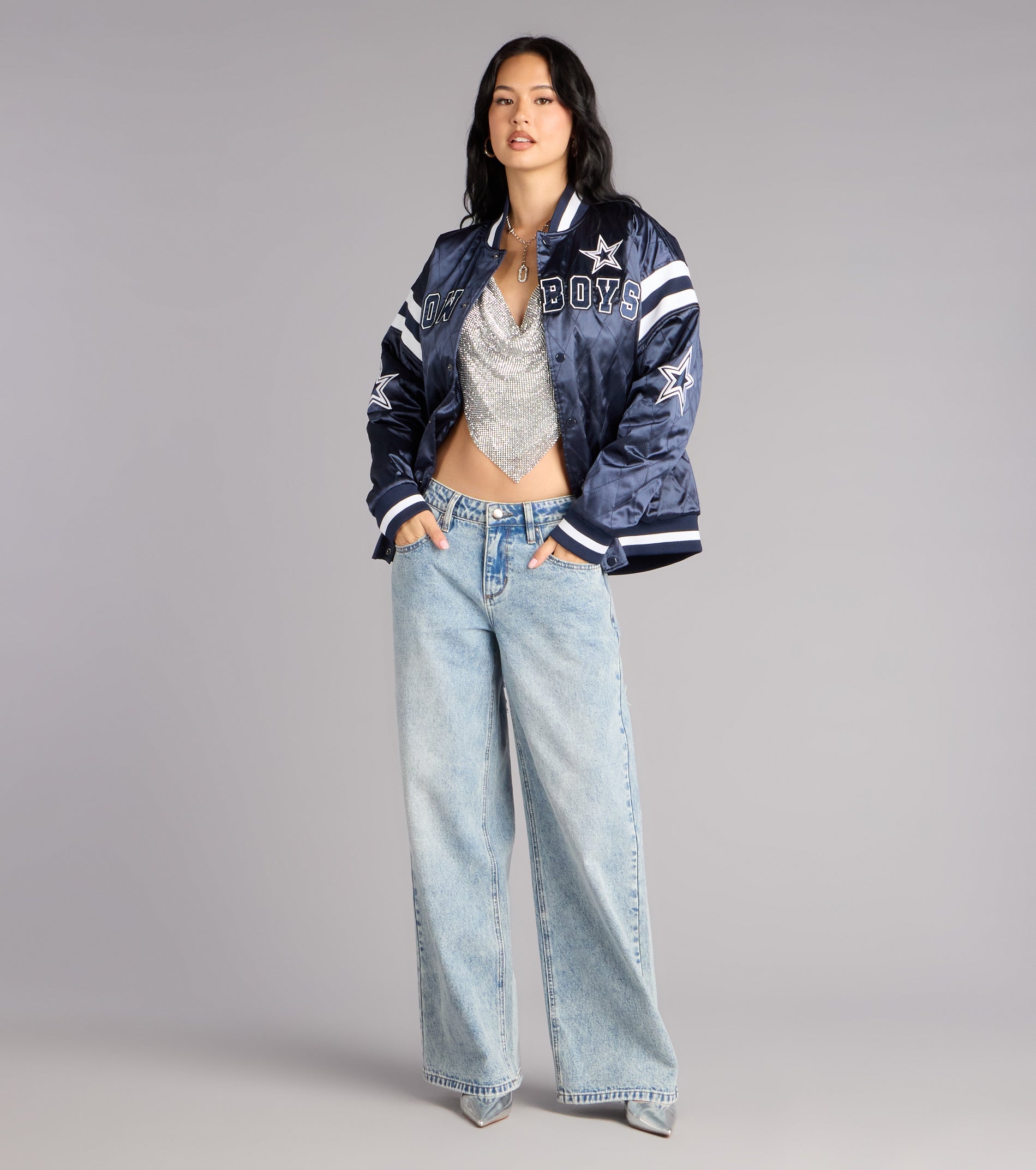 Ultra Game NFL Dallas Cowboys Bomber Jacket