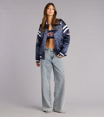 Ultra Game NFL New England Patriots Bomber Jacket